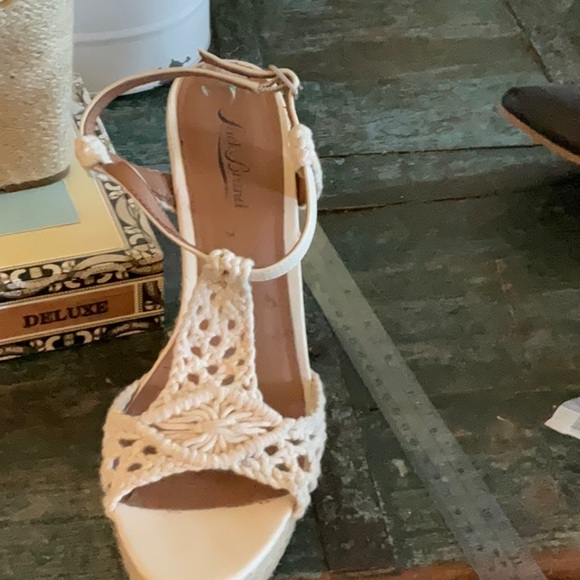 LUCKY BRAND boho macrame sandals nwot - Picture 2 of 5